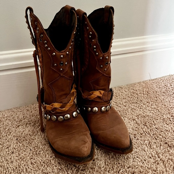 Liberty Black Leather boots - Picture 4 of 5